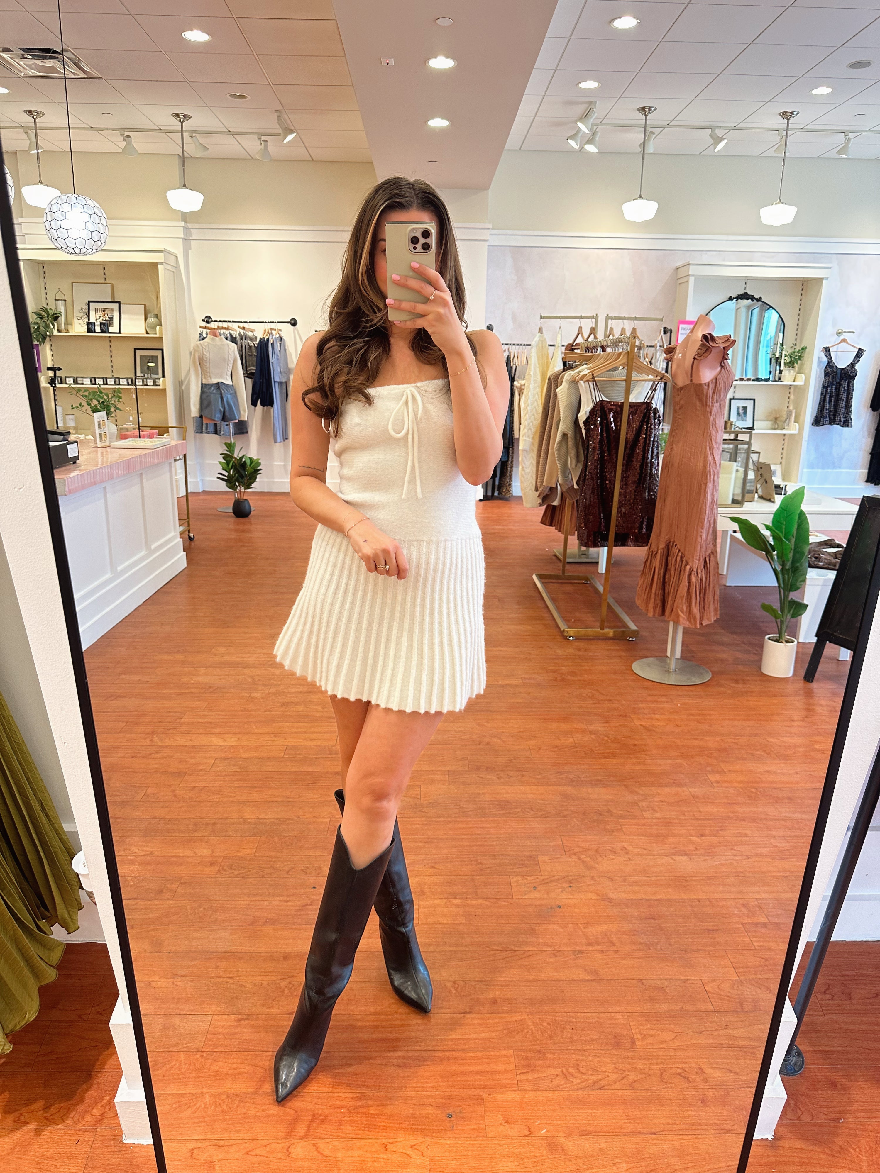 Cora Knit Mini Dress