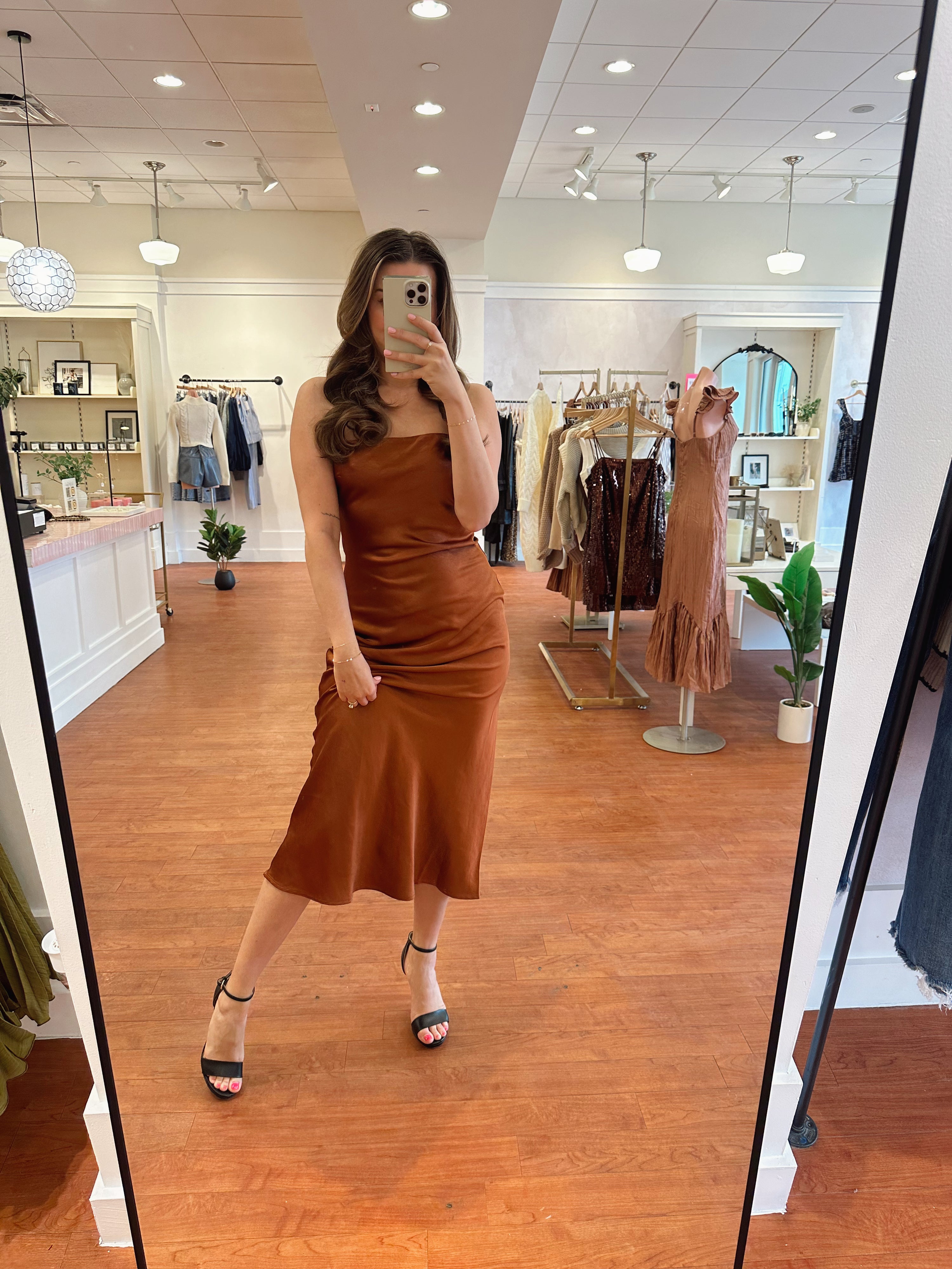 Auburn Midi Dress