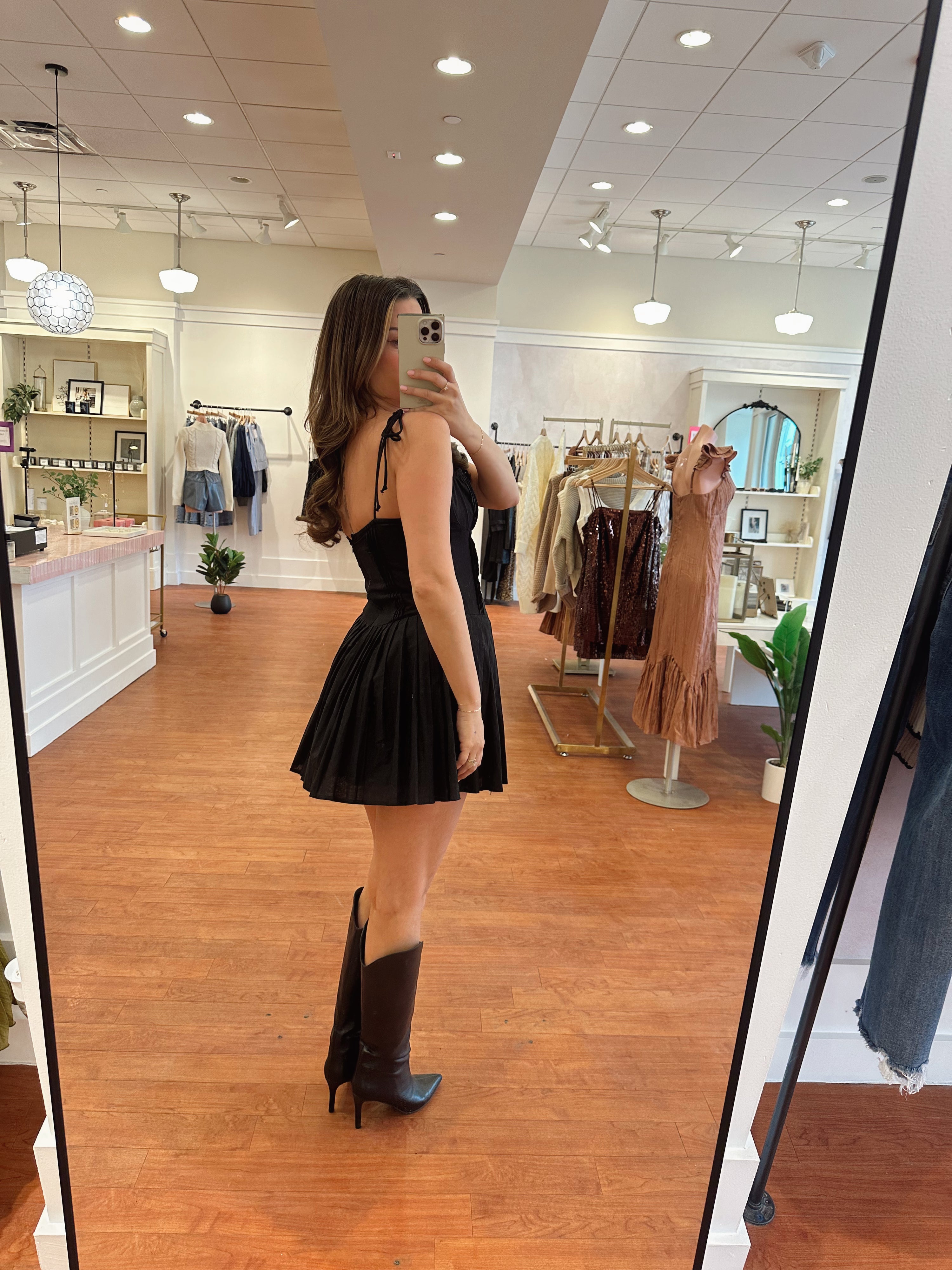 Noir Mini Dress