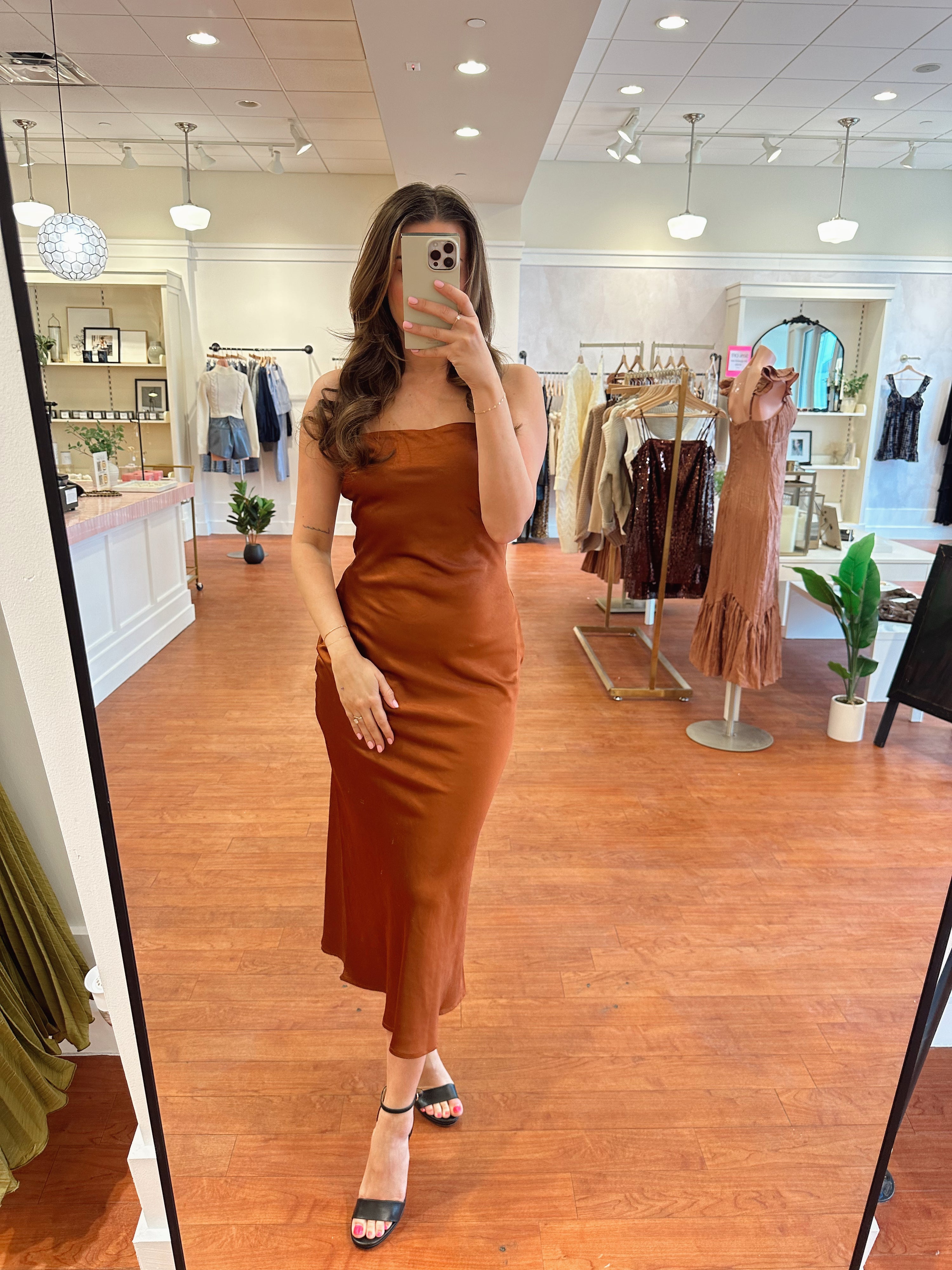 Auburn Midi Dress