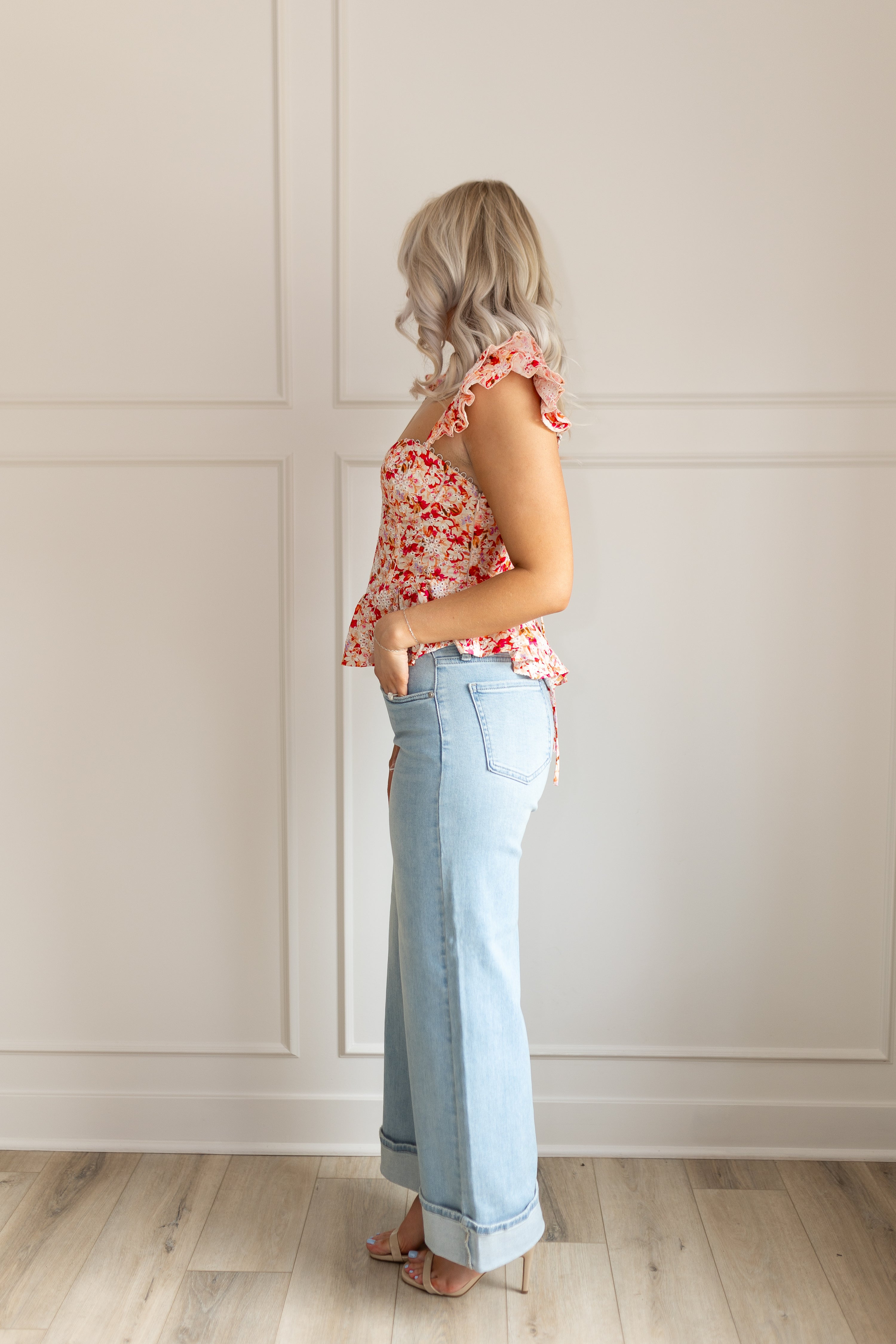 Nina Floral Corset Top
