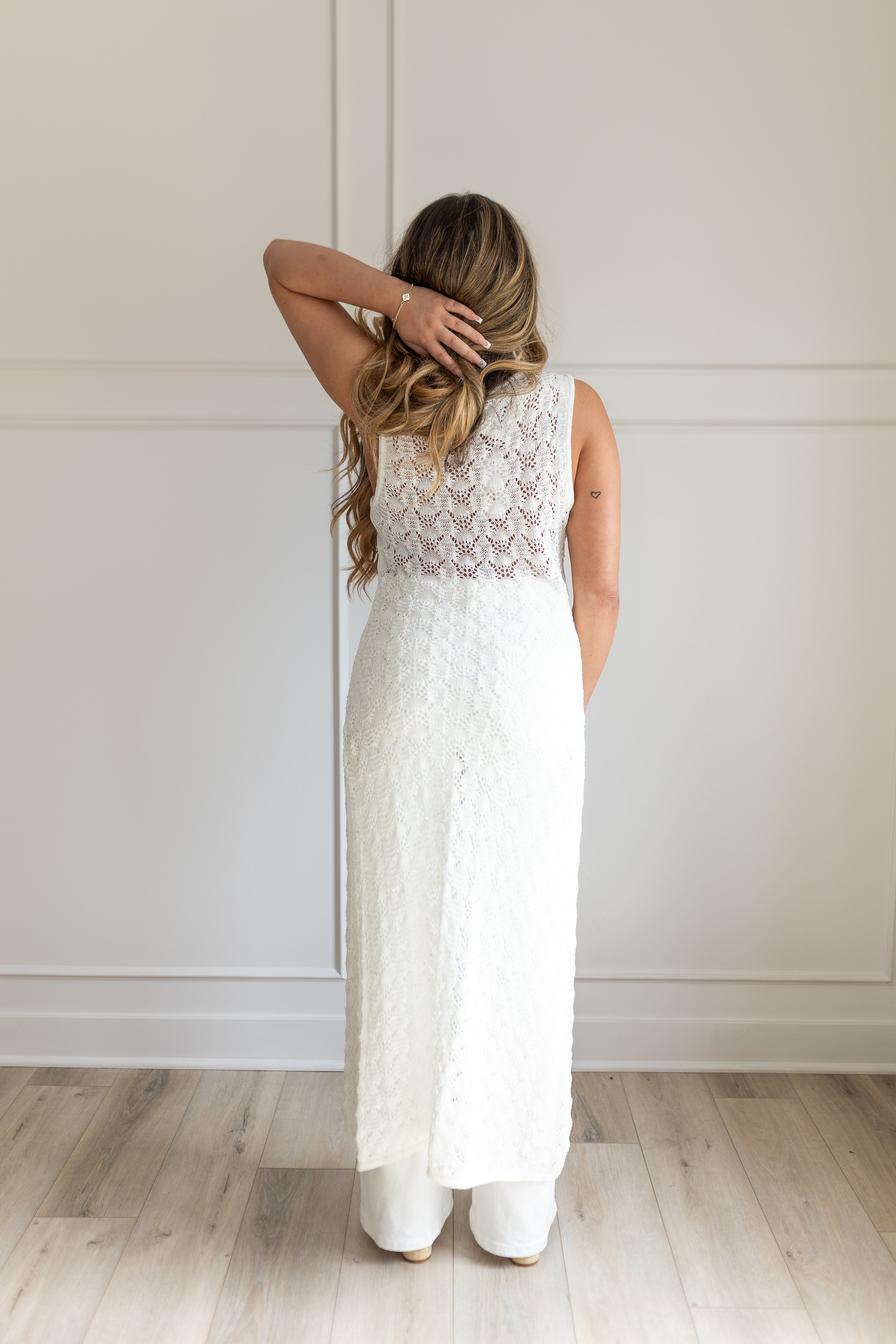 Lila Lace Duster Top