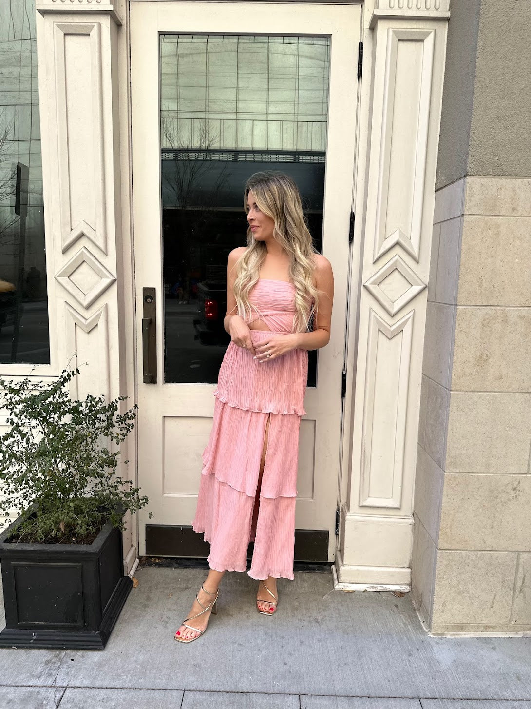 Hayden Dress- Pink