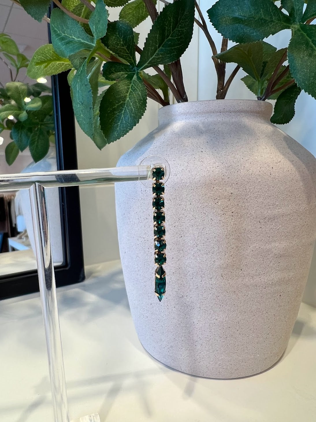 Gala Earrings- Green