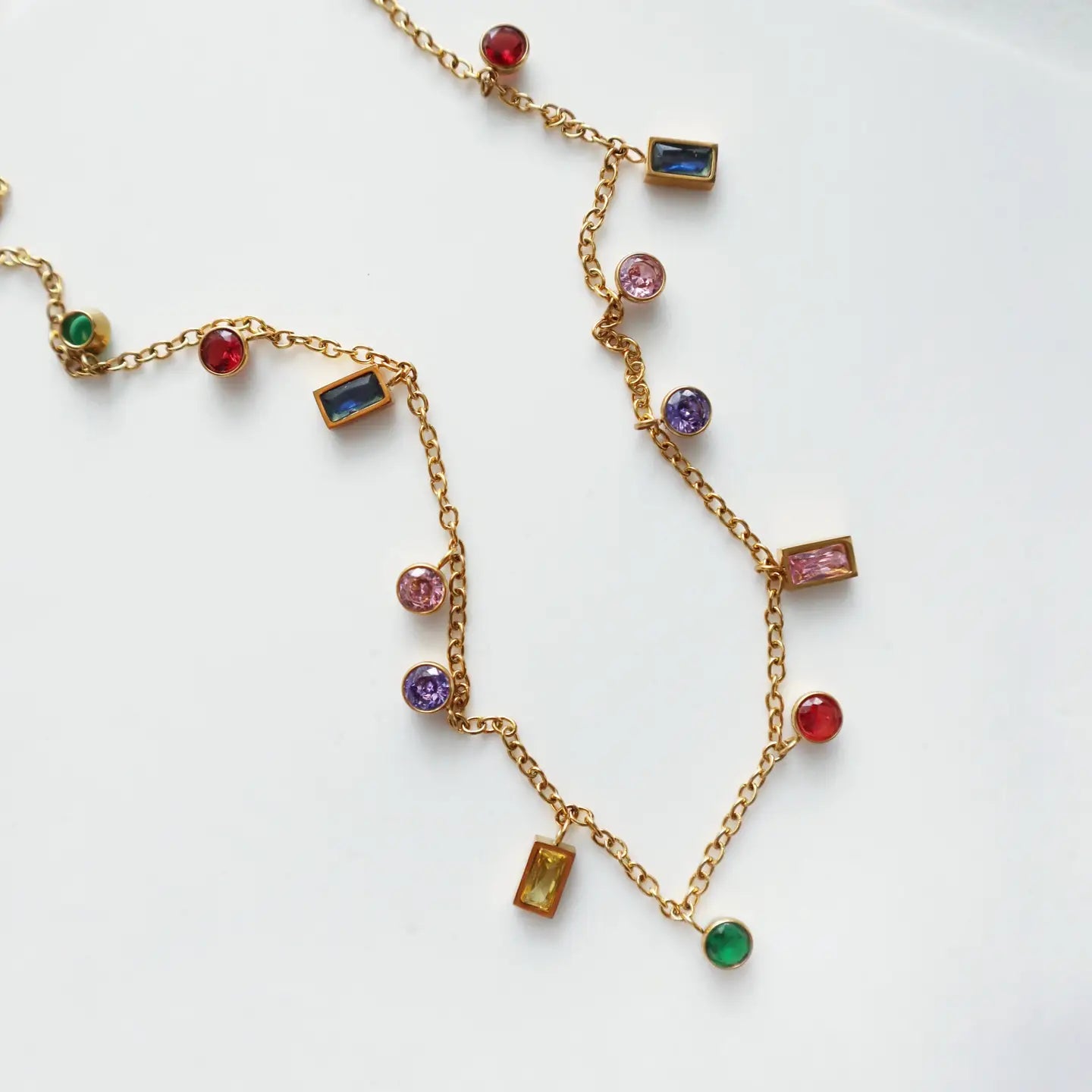 Kai Multicolor Gem Necklace